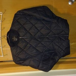 Quilted police issue coat